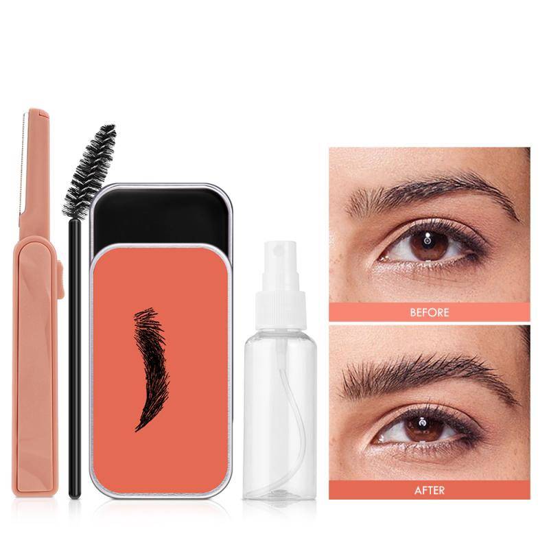 1PC Eyebrow Gel Brows Wax Waterproof Long Lasting 3D Feathery Wild Brow Styling Soap For Eyebrows Makeup Women's Cosmetics TSLM1