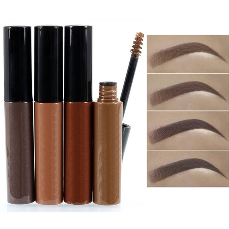 Makeup Eye Brow Gel Coffee Black Brown Paint Eyebrows Gel Waterproof Eyebrow Tint Mascaras Kit Cosmetics for Women Sobrancelha