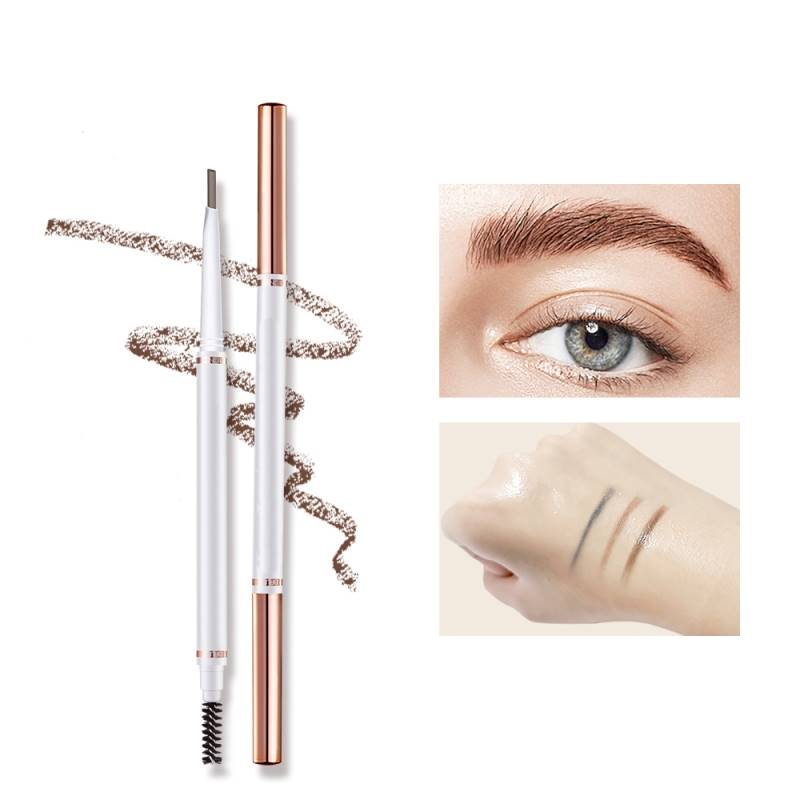 Eyebrow Pencil Waterproof Eyebrow Makeup Triangle Eyebrow Pen Dark Brow Pen With Eyebrow Brush 3 Colors Eyebrow Cosmetic