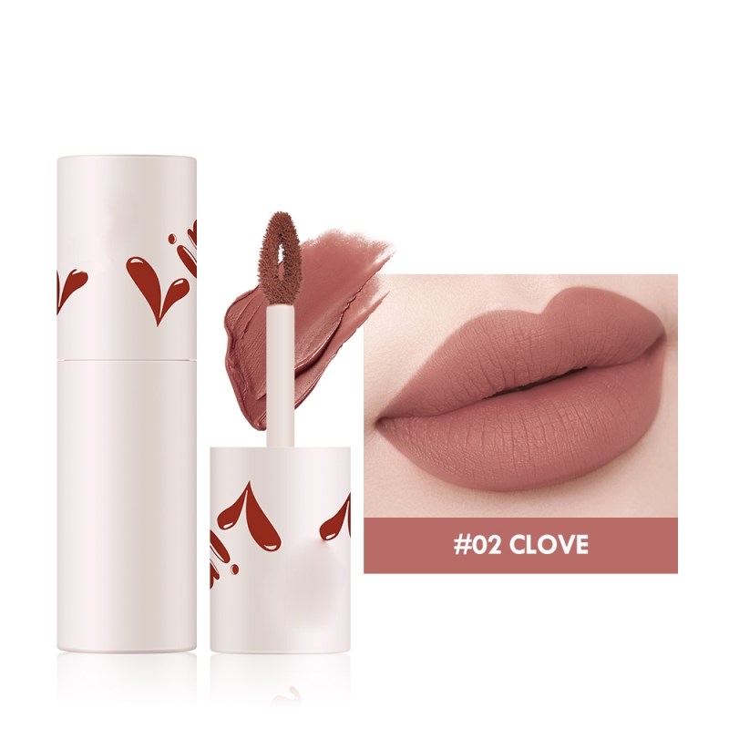 Velvet Matte Lipstick Lightweight Liquid Lipstick Cosmetics Non Sticky Lip Glaze Waterproof Long Lasting Lip Tint Makeup