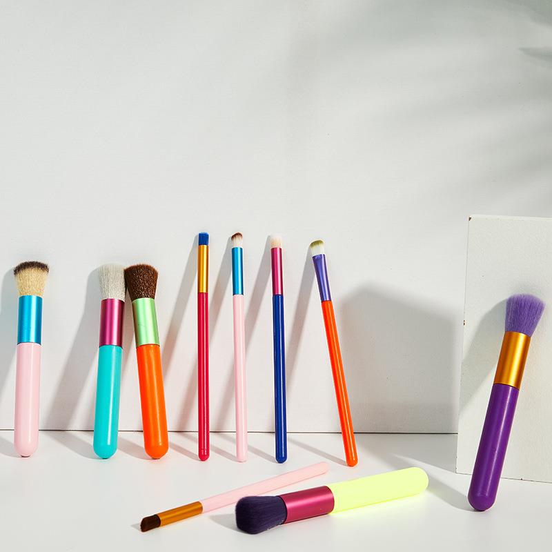 Makeup Brushes Kit Cute Cosmetics Shading Powder Foundation Brush Blending Beauty Products Brow Contouring Brush Facial Woman