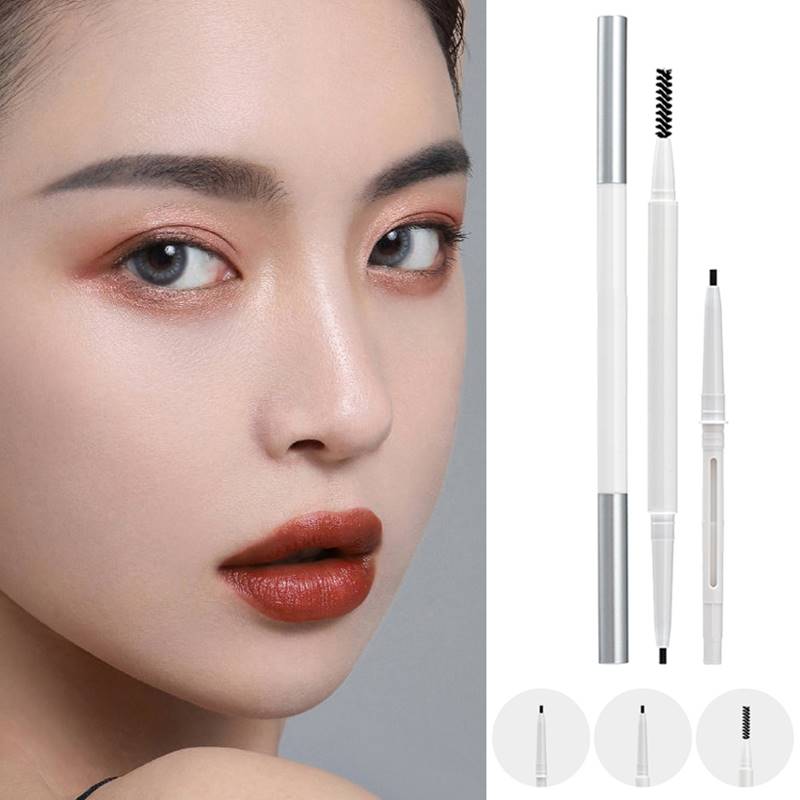 Eyebrow Pen Brush Dual Heads Long Lasting Waterproof Portable for Women Eye Makeup MA