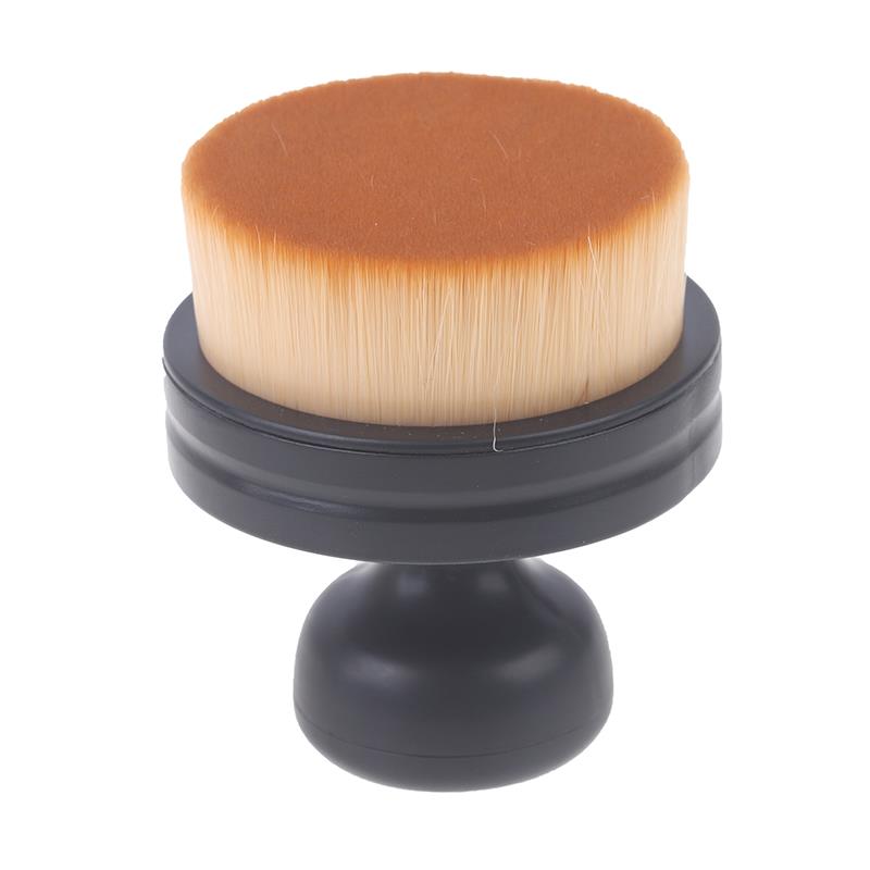 Portable Makeup Brush O Shape Seal Stamp Foundation Blush Liquid Cosmetic Brush